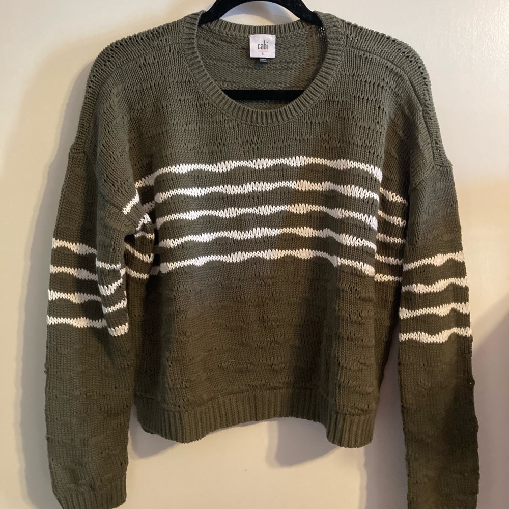 Cabi Scout pullover, size small, never worn.